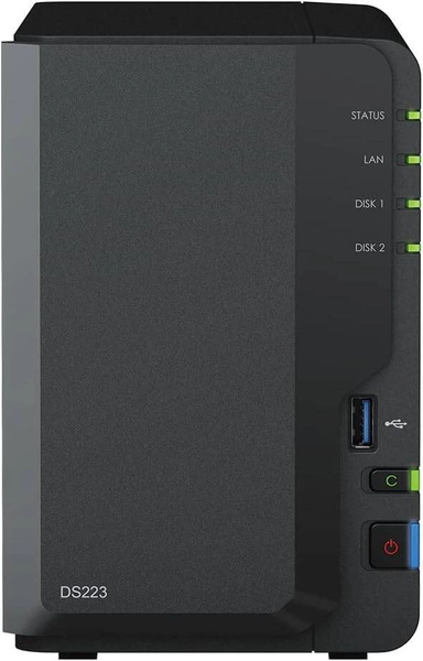 Serwer plików NAS Synology DiskStation DS223 2Bay (U)