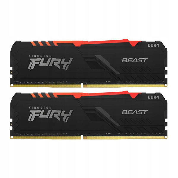 Pamięć RAM DDR4 Kingston 16GB (8GBx2) 3600 MHz CL17 KF436C17BBAK2/16