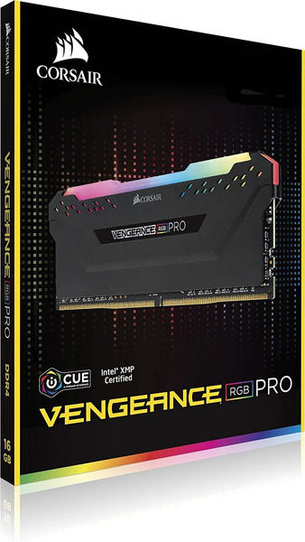 Pamięć RAM Corsair Vengeance RGB PRO DDR4 16GB 2666MHz (CMW16GX4M2A2666C16)