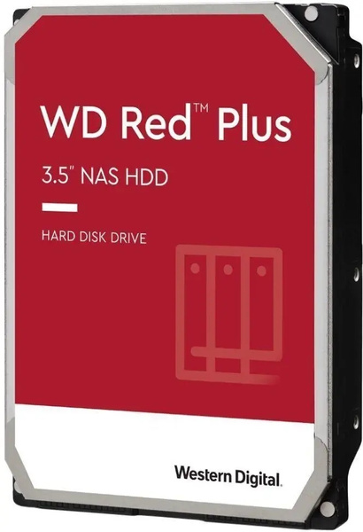 WD RED PLUS 4TB 5.4K 128MB SATA III 3.5'' WD40EFZX NASware 3.0 NX HA510 USZKODZONY