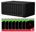 Serwer NAS Synology DiskStation DS1821+ 16TB (8x2TB) Seagate IronWolf HDD