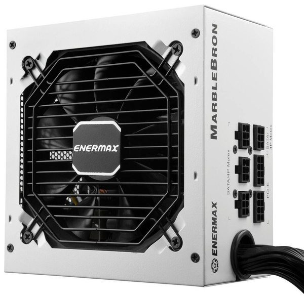 Zasilacz ATX Enermax MarbleBron White 850W 80+Bronze (EMB850EWT-W)