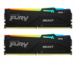 Pamięć RAM Kingston DDR5 32GB 6000 MHz CL36 KF560C36BBE2AK2-32 (W)(U)