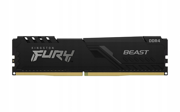 RAM Kingston Fury Beast 32GB [2x16GB 3200MHz DDR4 CL16 DIMM] (KF432C16BB1K2/32) USZKODZONE