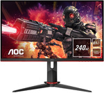 Monitor AOC 24G2ZE/BK FULL HD 240Hz 0,5ms IPS 23,8"