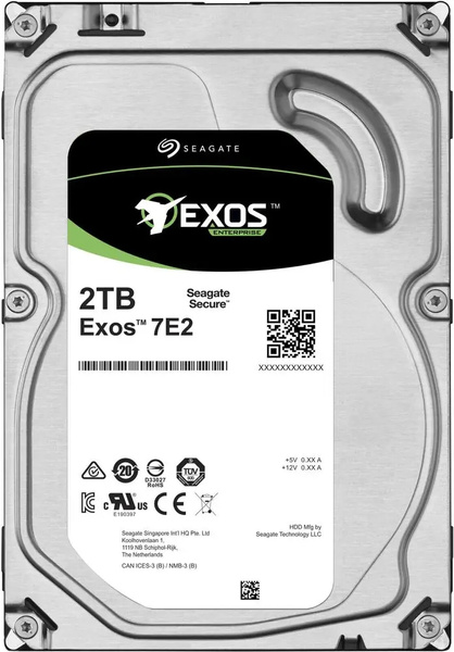 Dysk twardy Seagate Exos 7E8 ST2000NM004A 2TB SAS 3,5" (ST2000NM004A) (U)