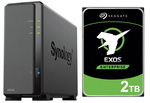 Serwer NAS Synology DiskStation DS124 2TB Seagate EXOS