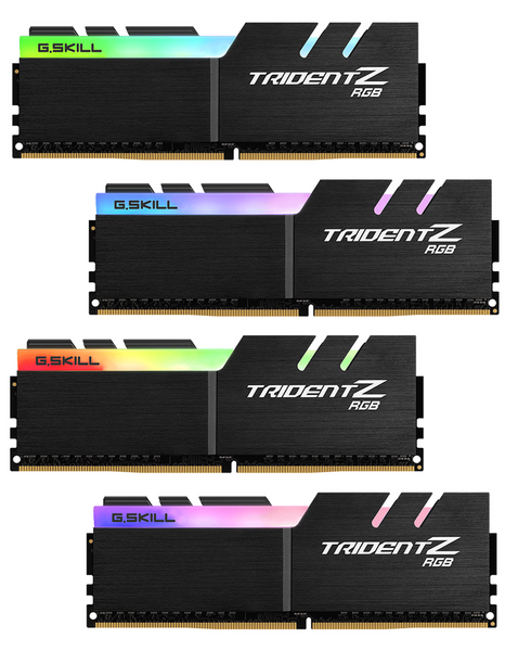 Pamięć RAM G.SKILL Trident Z RGB 32GB (4x8GB) DDR4 2666MHz CL18 (F4-2666C18Q-32GTZR)