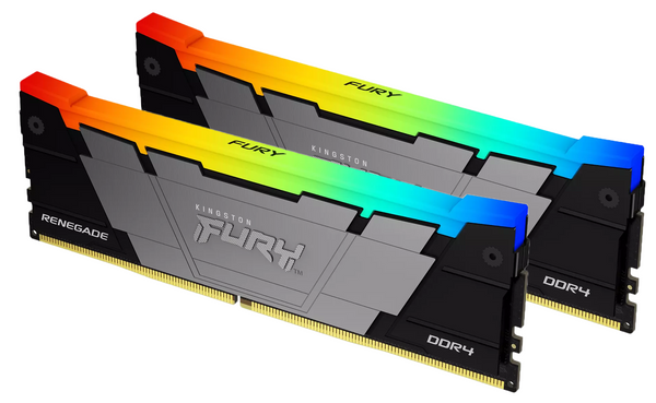 Pamięć RAM Kingston Fury Renegade RGB 16GB 4600MHz DDR4 CL19 (KF446C19RB2AK2/16)