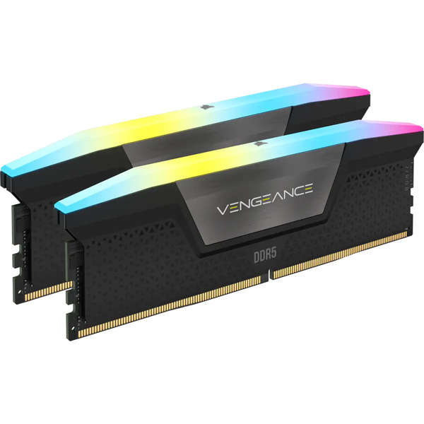 Pamięć RAM Corsair DDR5 64 GB VENGEANCE RGB 64GB 6000 MHz CL40.00 (CMH64GX5M2B6000Z40)