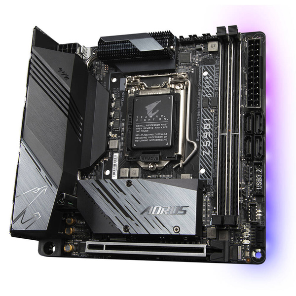 Płyta główna Mini ITX Gigabyte Z590I AORUS ULTRA (Z590I AORUS ULTRA)USZKODZONA