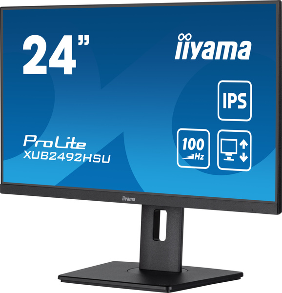 Monitor LED iiyama XUB2492HSU-B6 23,8 " 1920 x 1080 px IPS / PLS (XUB2492HSU-B6)