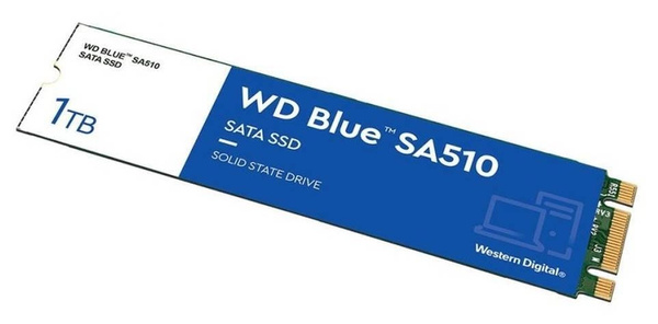 Dysk SSD M.2 SATA WD Blue SA510 1TB 560MB/s (WDS100T3B0B) (Uszkodzony)