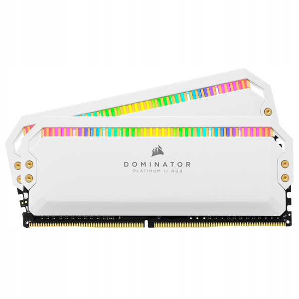 Pamięć RAM Corsair Dominator Platinum RGB DDR4 32GB 3200MHz CL16 (CMT32GX4M2E3200C16W)