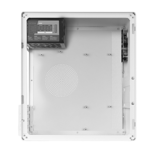 Obudowa Tacens 2ORUMX500W Tower Slim biały z zasilaczem SFX 500W