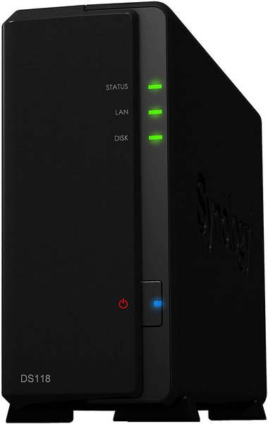 Serwer NAS Synology DiskStation DS118 + 3TB HDD