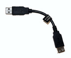 KABEL USB MĘSKI-ŻEŃSKI 15cm