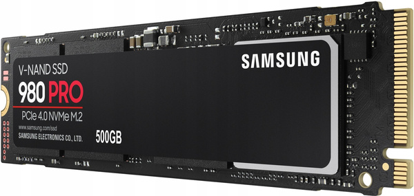 Dysk SSD Samsung 980 Pro 500GB M.2 PCIe (MZ-V8P500BW)USZKODZONY