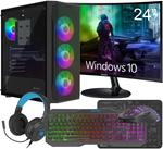 KOMPUTER PC SHOBO 3770/P16/S512/8328 WINDOWS 10 PRO + MONITOR 