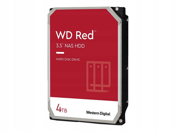 Dysk twardy Western Digital Red WD40EFAX 4TB SATA III 3,5" USZKODZONY