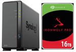 Serwer NAS Synology DiskStation DS124 16TB Seagate IronWolf PRO