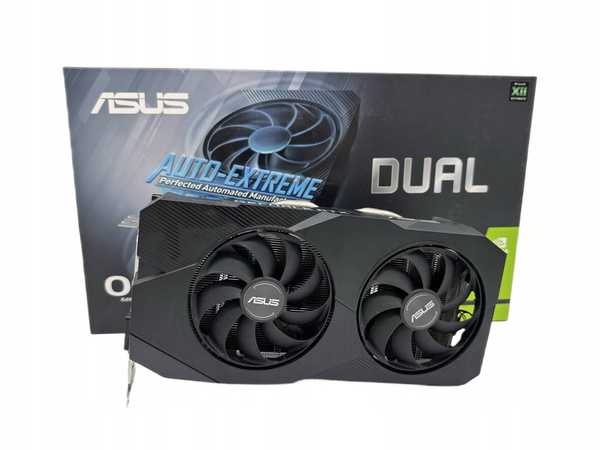 Karta graficzna Asus Dual RTX 2060 EVO OC 6 GB 6 GB (DUAL-RTX2060-O6G-EVO) USZKODZONA