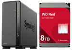 Serwer NAS Synology DiskStation DS124 8TB WD Red Plus