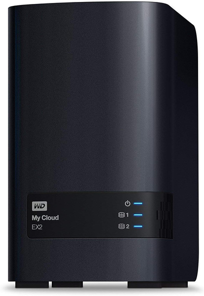 Obudowa NAS Western Digital My Cloud EX2 0TB (WDBVKW0000NCH)