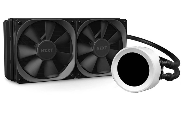 Chłodzenie wodne NZXT Kraken X53 RGB Czarno-Białe (RL-KRX53-R1)(W)(U)