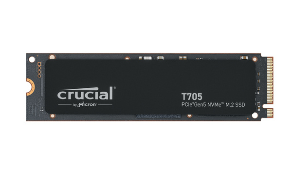 Dysk SSD Crucial T705 1TB PCIe Gen5 NVMe M.2 (CT1000T705SSD3)