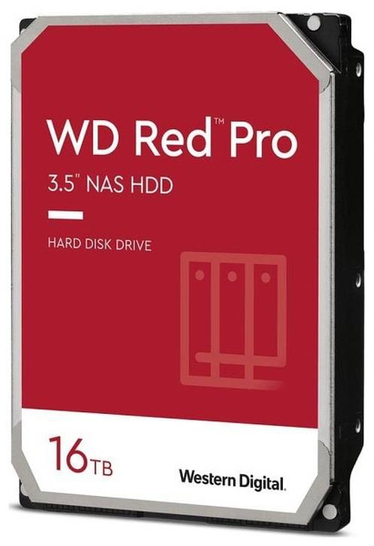 Dysk HDD 16TB WD Red Pro (WD161KFGX)