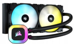 Chłodzenie wodne Corsair iCUE H100 RGB (CW-9060053-WW) (W)