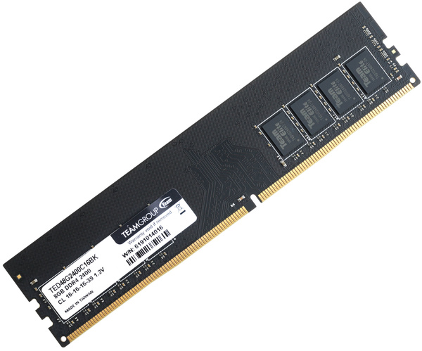 Pamięć RAM DDR4 TeamGroup TED48G2400C16BK 8GB 2400MHz CL16