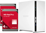 Serwer NAS Qnap TS-233 8TB (2x4TB) WD RED PRO