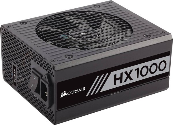 Zasilacz ATX Corsair HX 1000 80 Plus Platinum 1000W (CP-9020139-EU)