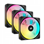 Wentylator Corsair iCUE LINK QX120 RGB 3-pack + Hub (CO-9051002-WW)