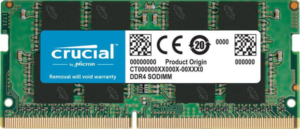 Pamięć RAM Crucial SODIMM DDR4 16GB 2666MHz CL19 (CT16G4SFD8266)