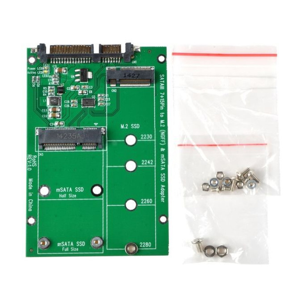 Adapter SATA III na M.2 NGFF I mSATA