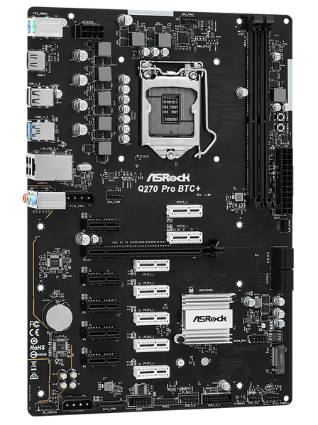 Płyta główna ATX ASRock Q270 Pro BTC+ (Socket 1151) (U) (W)