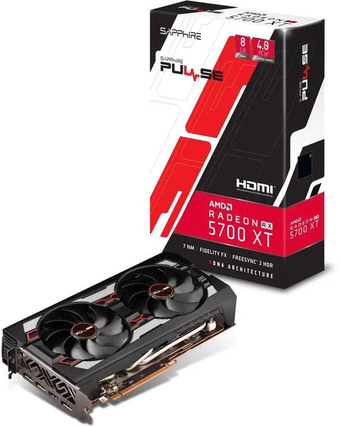 Karta graficzna SAPPHIRE Pulse Radeon RX 5700 XT 8 GB (11293-01-20G) USZKODZONA