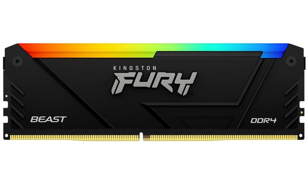 Pamięć RAM Kinsgston Fury Beast RGB 16GB DDR4 3600MHz CL18
