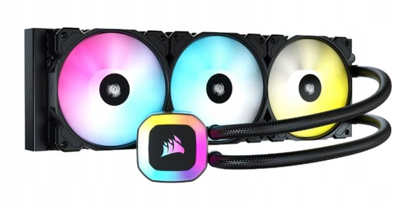 Chłodzenie wodne Corsair H150 RGB 360mm CW-9060054-WW (B) (W)(B)(U) (CW-9060054-WW)