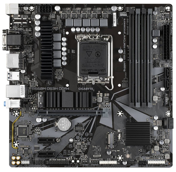 Płyta główna mATX Gigabyte B660M DS3H (Socket 1700) (U) (W)