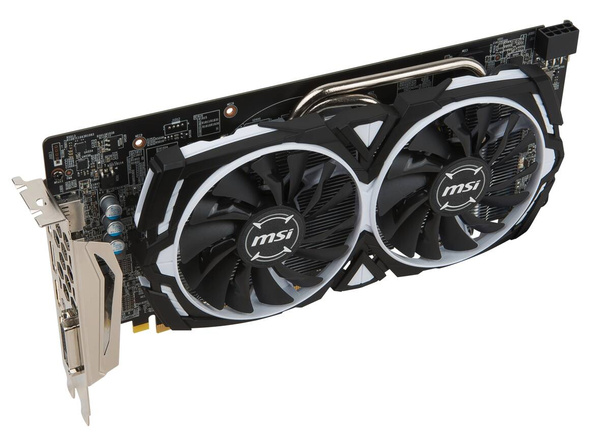 Karta graficzna MSI Radeon RX 580 Armor OC 8 GB (V341-064R) USZKODZONA