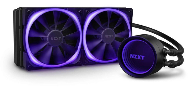 Chłodzenie wodne 240mm NZXT Kraken X53 RGB Black (RL-KRX53-R1) (W)