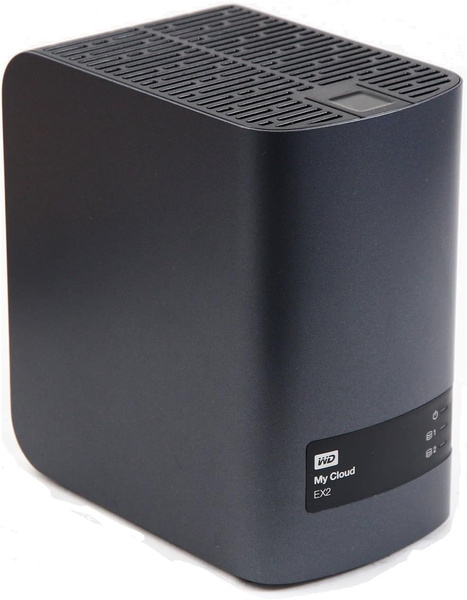 Obudowa NAS Western Digital My Cloud EX2 0TB (WDBVKW0000NCH)