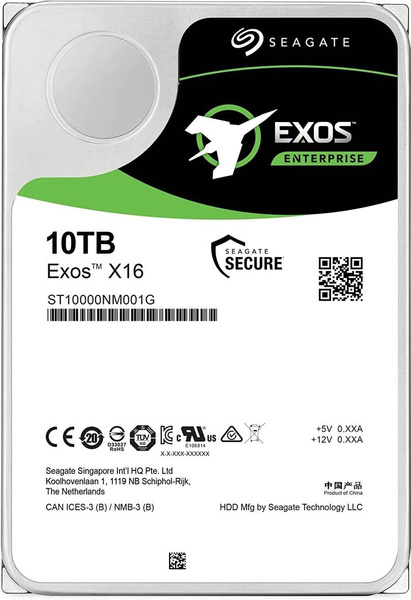 DYSK HDD 3.5" SEAGATE EXOS X16 SATA III 10TB ST10000NM001G USZKODZONY