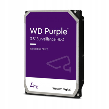 Dysk twardy Western Digital WD Purple WD40PURZ 4TB SATA III 3,5" USZKODZONY