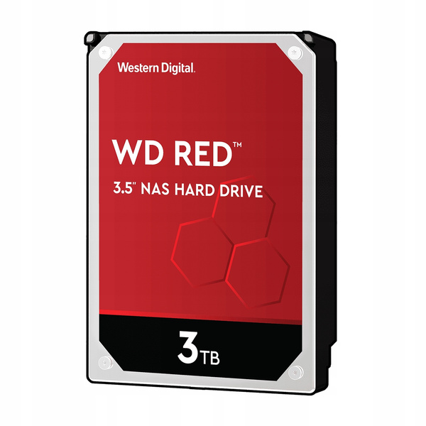 Dysk twardy Western Digital Red 3TB SATA 3,5" () USZKODZONY