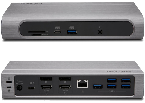 Stacja dokująca Kensington SD5600T Thunderbolt 3 USB-C Dual 4K Hybrid Dock